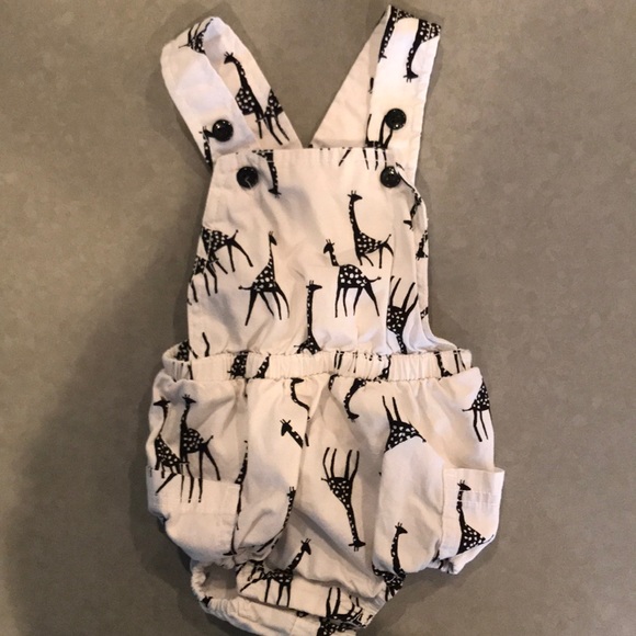 giraffe romper
